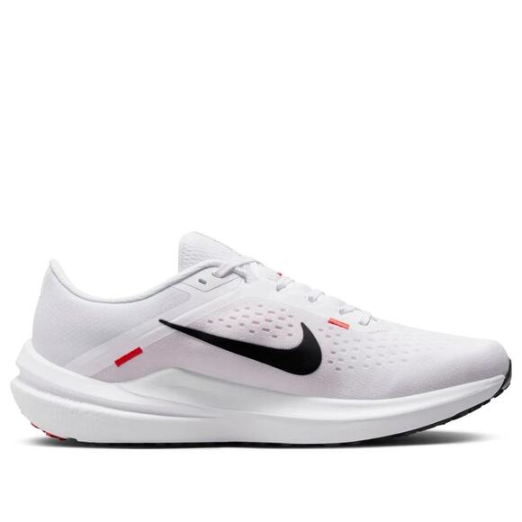 NEW Nike Air Winflo 10 White Black Crimson Red DV4022-100 Men's Size 12 - Picture 3 of 7